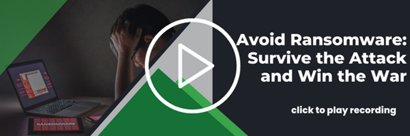 Click to watch the recording on avoiding ransomware